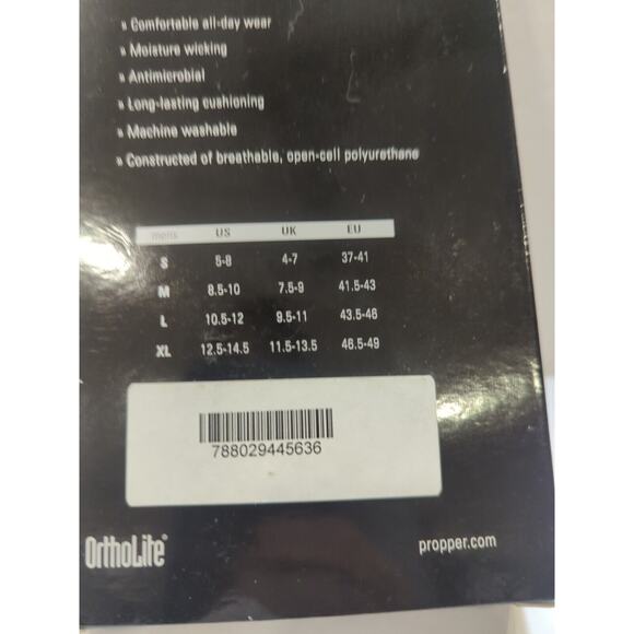 Propper Ortholite Replacement Insoles, M - Picture 3 of 5